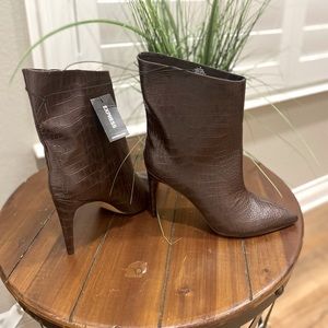 Heeled Brown Boots